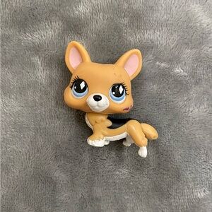 LPS Corgi #639 Diamond Eyes -blue eyes